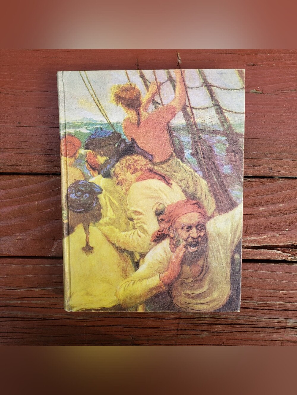 Treasure Island By Robert Louis Stevenson - Hardcover Book